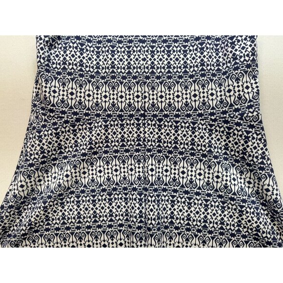 Talbots Womens Sleeveless A-Line Dress Size 2X Navy White Geometric Casual Chic - Picture 11 of 12